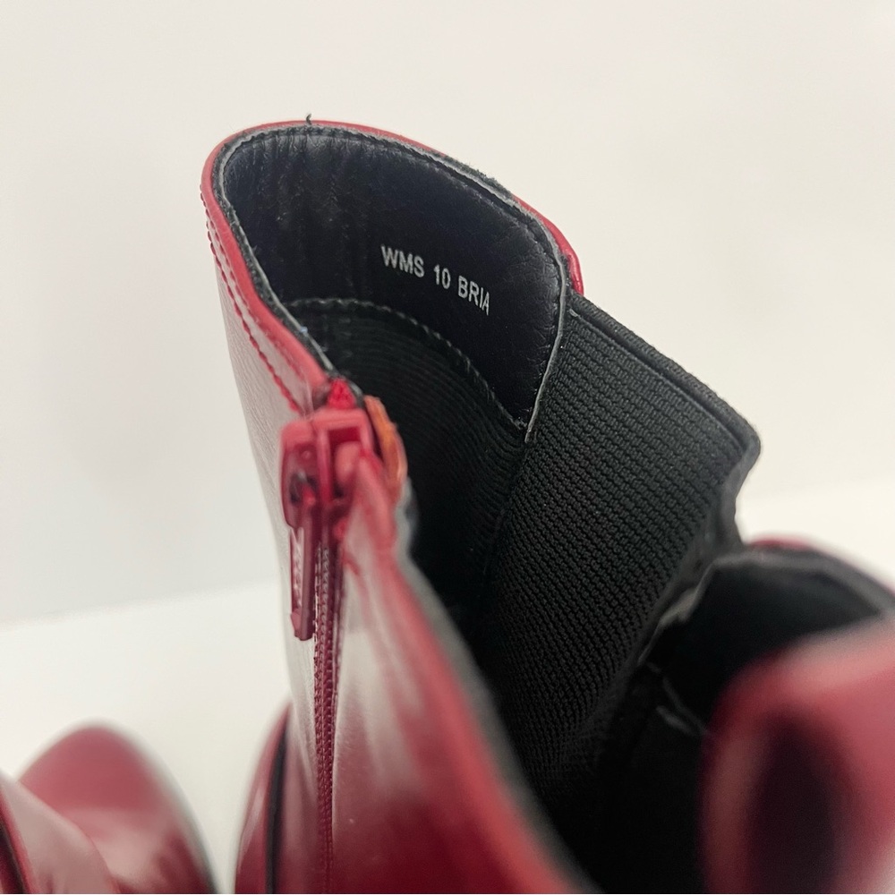 Dolce Vita Bria Red Harness Ankle Boots Womens 10 - Picture 11 of 13